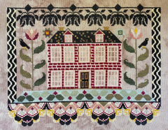 The Artsy Housewife Lake House Cross Stitch Pattern