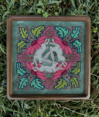 The Marigold Meadow Kaleidoscope Cross Stitch Pattern