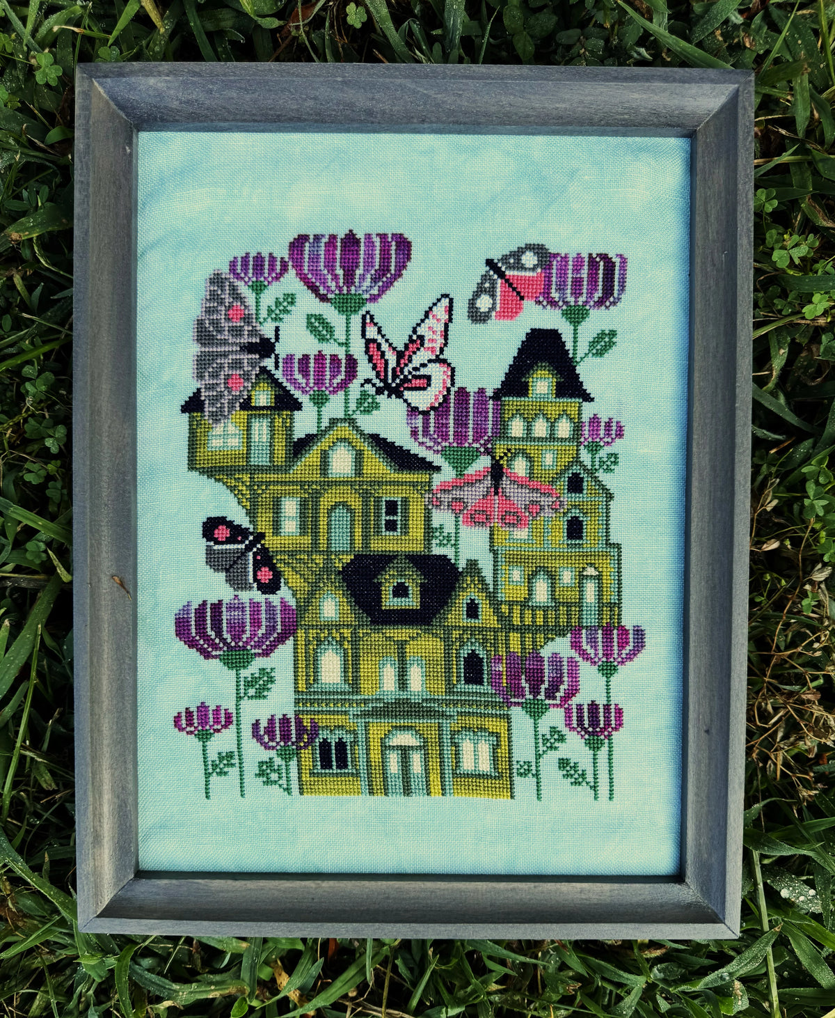 The Marigold Needle Dainty Domicile Cross Stitch Pattern