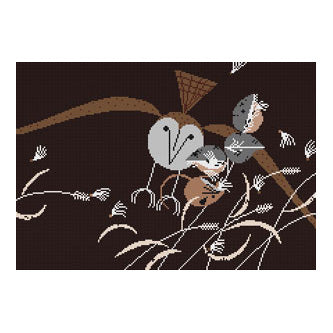 The Meredith Collection Charley Harper Designs A Better Mouse Trap Needlepoint Canvas