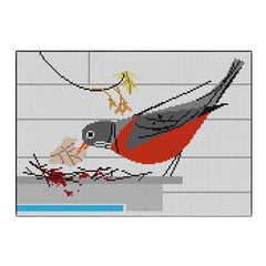 The Meredith Collection Charley Harper Designs A Place To Call Home Needlepoint Canvas