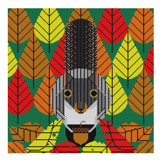 The Meredith Collection Charley Harper Designs And One To Grow On Needlepoint Canvas - 13m