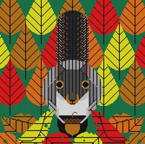 The Meredith Collection Charley Harper Designs And One To Grow On Needlepoint Canvas - 18m