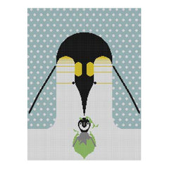 The Meredith Collection Charley Harper Designs B-R-R-R-R-Rthday Needlepoint Canvas - 13m