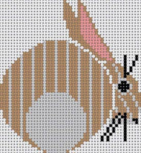 The Meredith Collection Charley Harper Designs Bunny Needlepoint Canvas - 18m