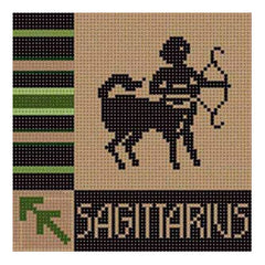 The Meredith Collection Susan Treglown Sagittarius Needlepoint Canvas