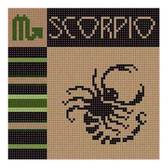 The Meredith Collection Susan Treglown Scorpio Needlepoint Canvas