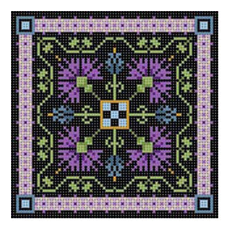 The Meredith Collection Susan Treglown Thistle Needlepoint Canvas