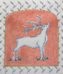 The Plum Stitchery Mother Nature Series - Deer Needlepoint Canvas