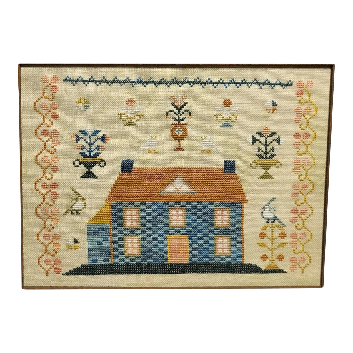 The Spanish Stitcher Flowers and Birds Cross Stitch Pattern