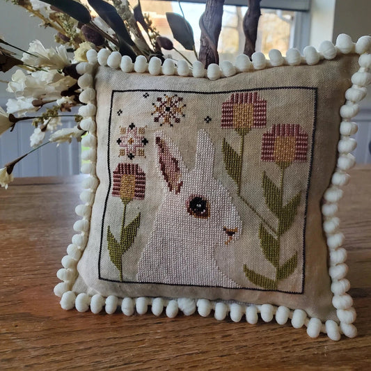 The Artsy Housewife Bedelia Bunny Cross Stitch Pattern
