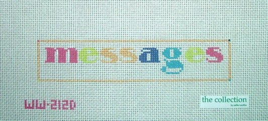 The Collection Designs Messages Needlepoint Canvas
