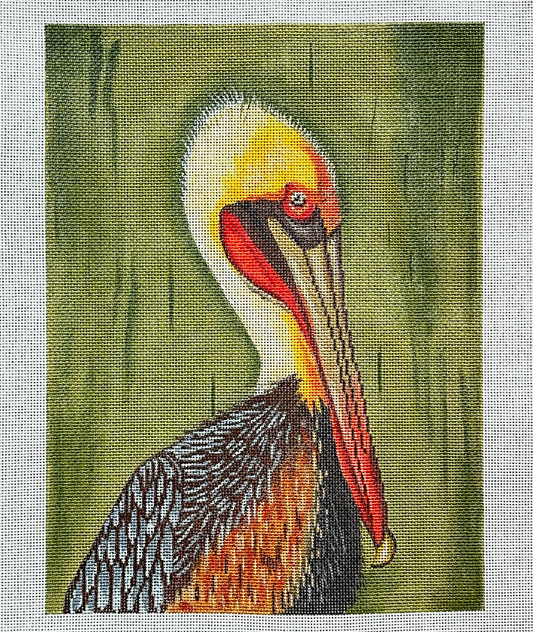 The Collection Designs Pelican Needlepoint Canvas