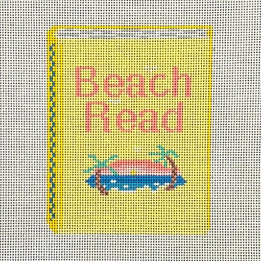 The Gingham Stitchery Maddie Sweet Designs Beach Read Needlepoint Canvas