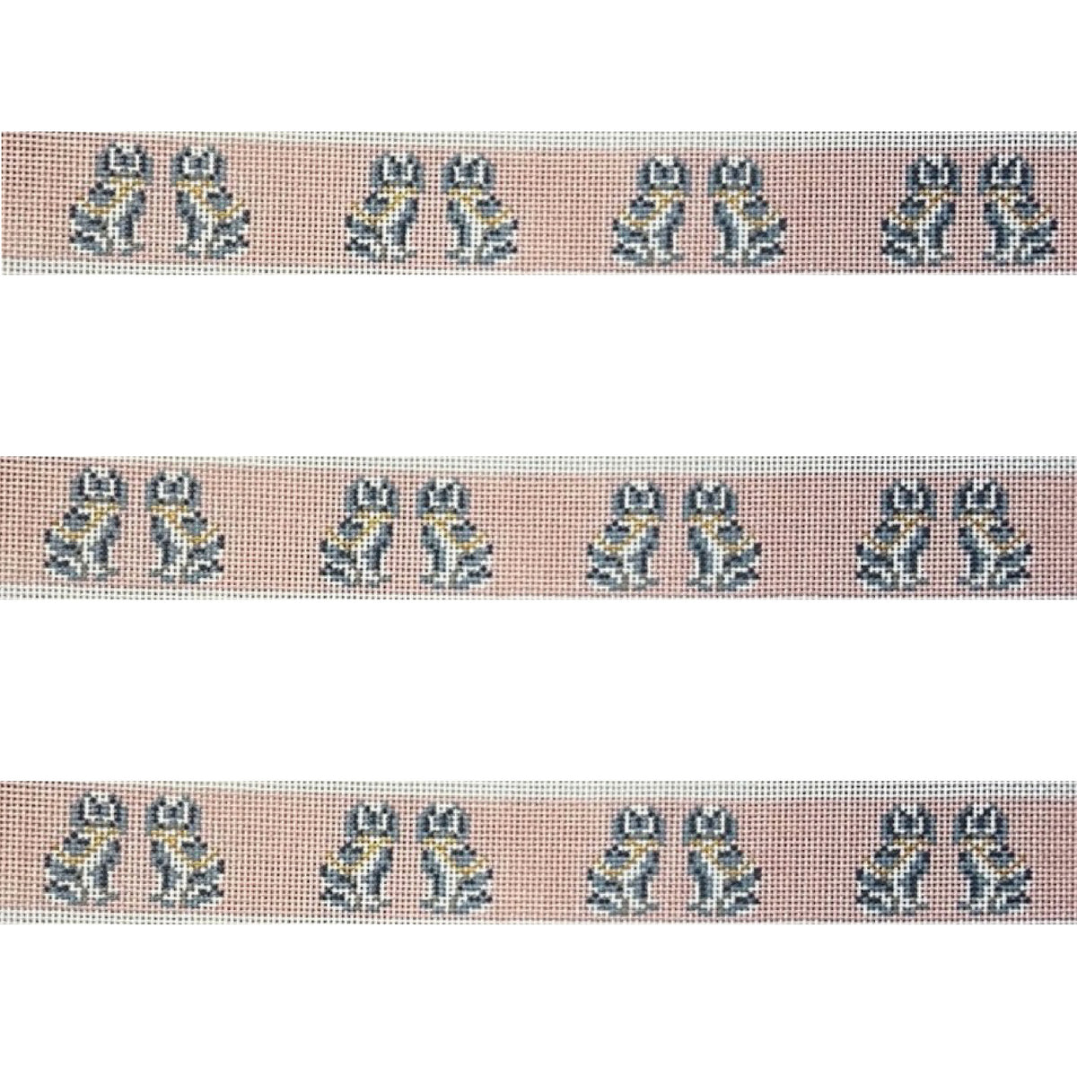 The Gingham Stitchery Staffordshire Dog Belt Needlepoint Canvas