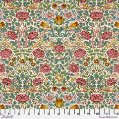 Finishing: The Original William Morris & Co Rose Cotton Fabric