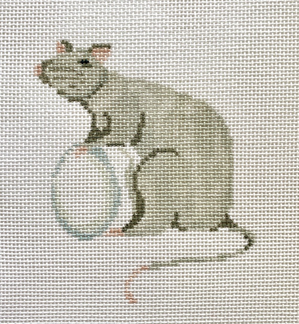 The Plum Stitchery Charlotte's Web - Templeton Needlepoint Canvas