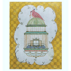 The Plum Stitchery Free Bird Needlepoint Canvas