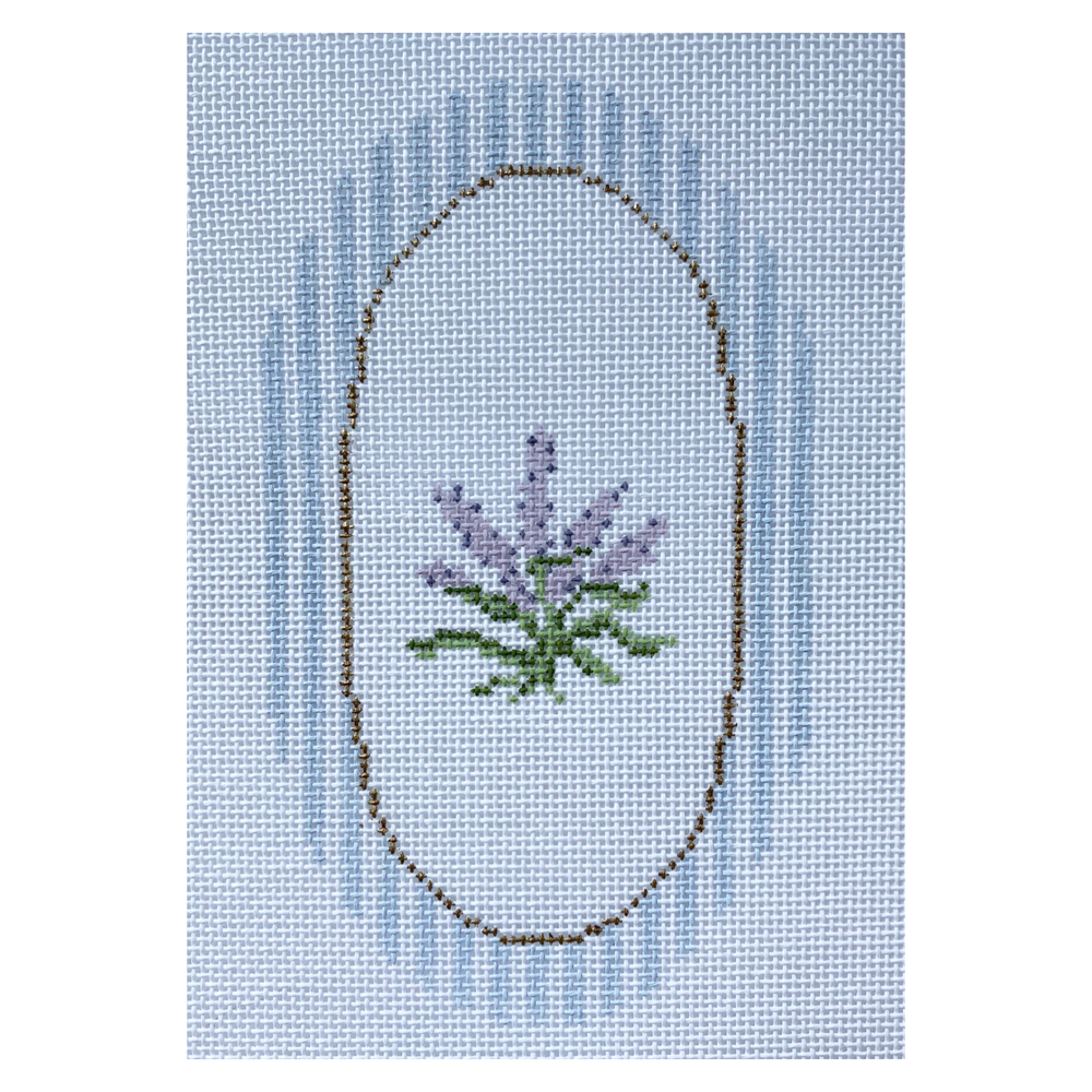 The Plum Stitchery Lavender Needlepoint Canvas