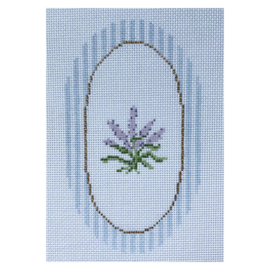 The Plum Stitchery Lavender Needlepoint Canvas