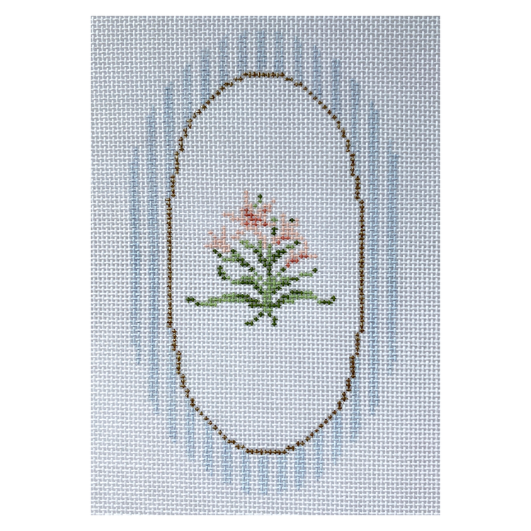 The Plum Stitchery Lily Needlepoint Canvas