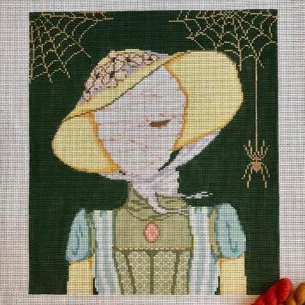 The Plum Stitchery Maude Needlepoint Canvas