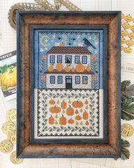 Hello From Liz Mathews Pumpkin House Cross Stitch Pattern