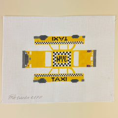 The Studio Midwest Checker Cab Needlepoint Canvas