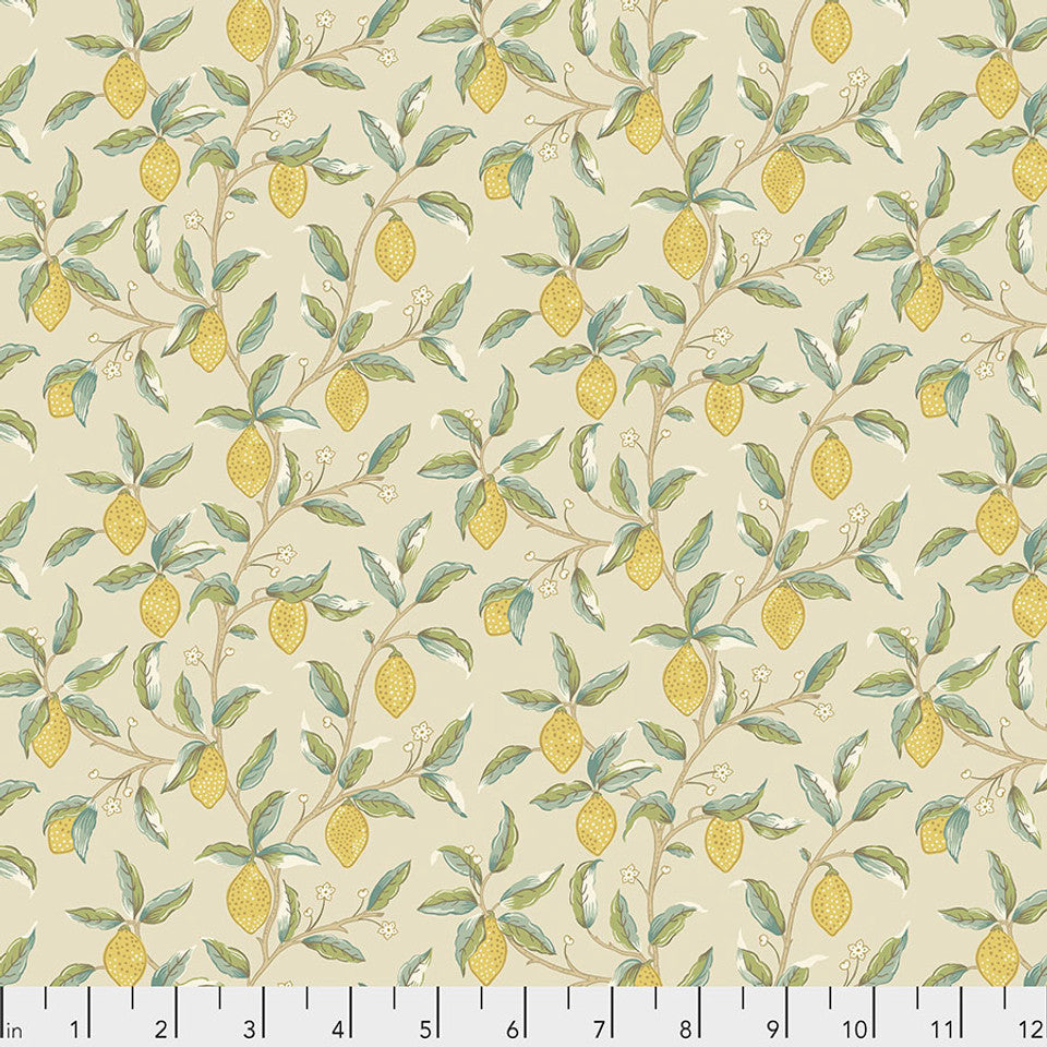 The Original Morris & Co Lemon Tree - Linen