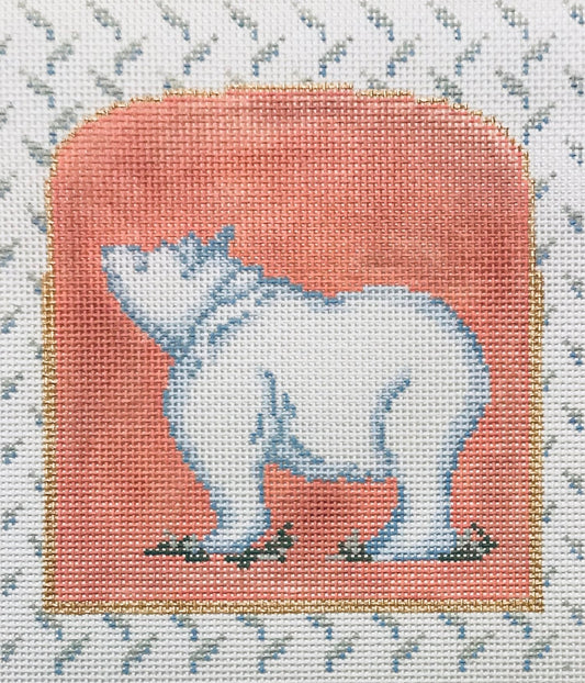 The Plum Stitchery Mother Nature Series - Bear Needlepoint Canvas