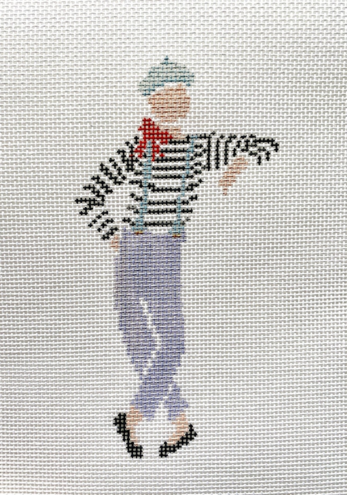 The Plum Stitchery Carnival Series - Mime Needlepoint Canvas