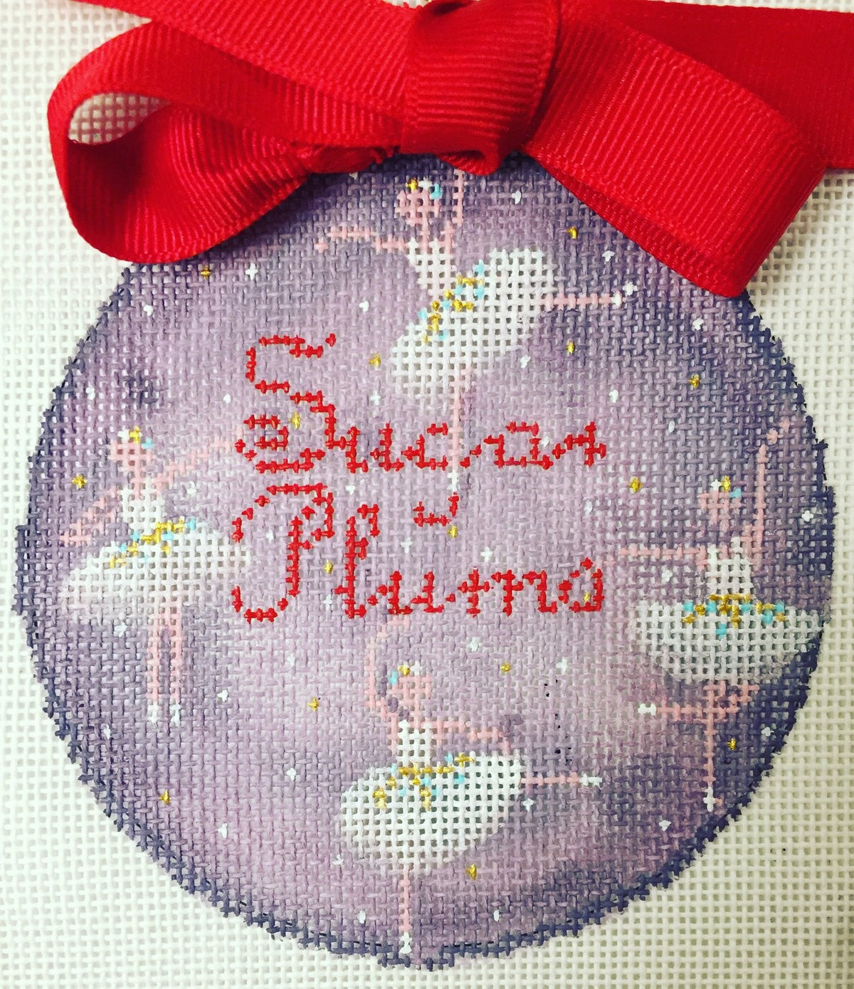 The Plum Stitchery Plum Christmas - Sugar Plums Needlepoint Canvas