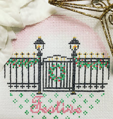 The Plum Stitchery Plum Christmas - Festive Needlepoint Canvas