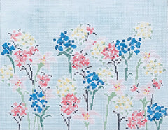 The Plum Stitchery In Bloom Needlepoint Canvas