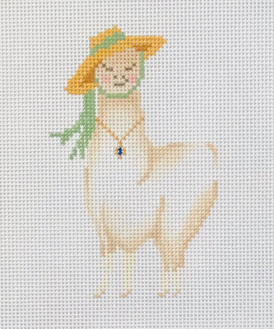 The Plum Stitchery Alpaca Needlepoint Canvas