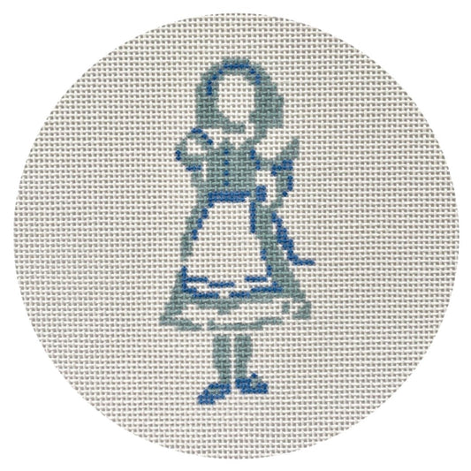 The Plum Stitchery Alice Needlepoint Canvas