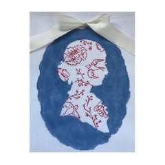 The Plum Stitchery Silhouette Needlepoint Canvas