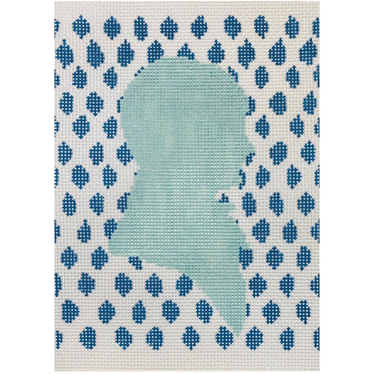 The Plum Stitchery Elliot Needlepoint Canvas