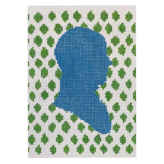 The Plum Stitchery Oliver Needlepoint Canvas