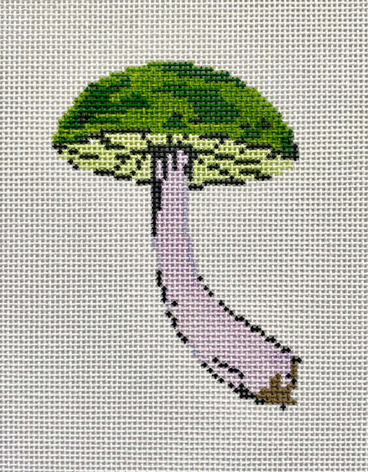 The Plum Stitchery Mushroom Series - Forest Needlepoint Canvas