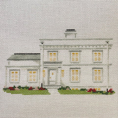 The Plum Stitchery House Of Bedlam Needlepoint Canvas
