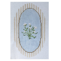 The Plum Stitchery Camellia Needlepoint Canvas