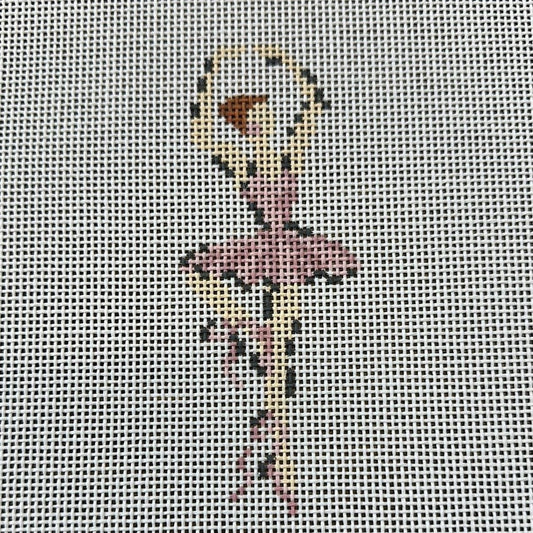 The Plum Stitchery Nutcracker Series - Ballerina Pirouette Needlepoint Canvas