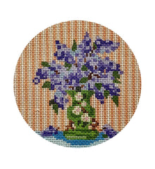 The Plum Stitchery Lilac Needlepoint Canvas