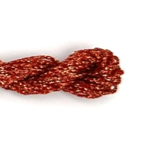 Threadworx Overdyed Kreinik Braid #12 - 91076 Blood Orange