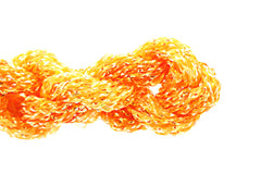 Threadworx Overdyed Kreinik Braid #4 - 410710 Orange Swirl