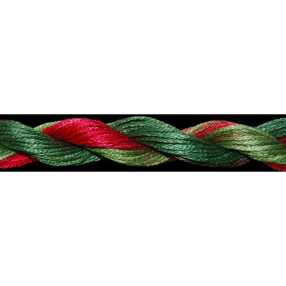 ThreadworX Overdyed Cotton Floss - 01085 Christmas Time