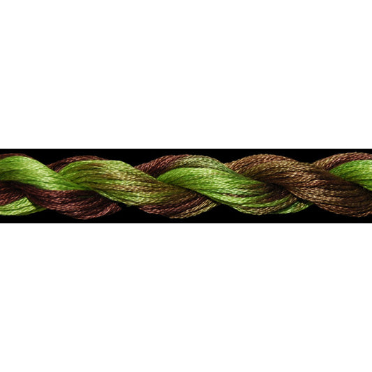 Threadworx Overdyed Cotton Floss - 10362 Green Applewood