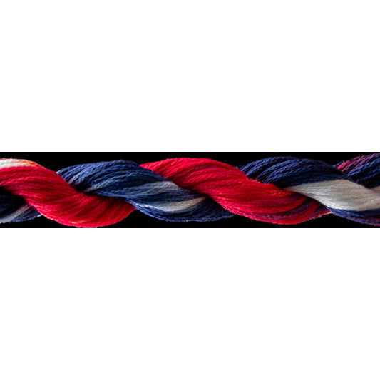 Threadworx Overdyed Cotton Floss - 10865 U.S. Flag