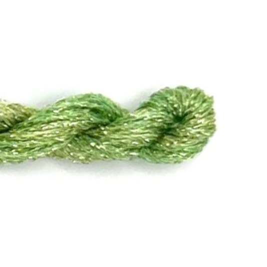 Threadworx Overdyed Kreinik Braid #12 - 91045 Lemon Lime